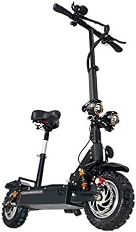Electric Scooter 3200W Motor Folding Adult E-Scooter Double Drive 11 inch Off-road CST Tire with Seat Super Powerful Electric bike 3200W 60V Lithium Battery with Display Speed Up To 85Km/H