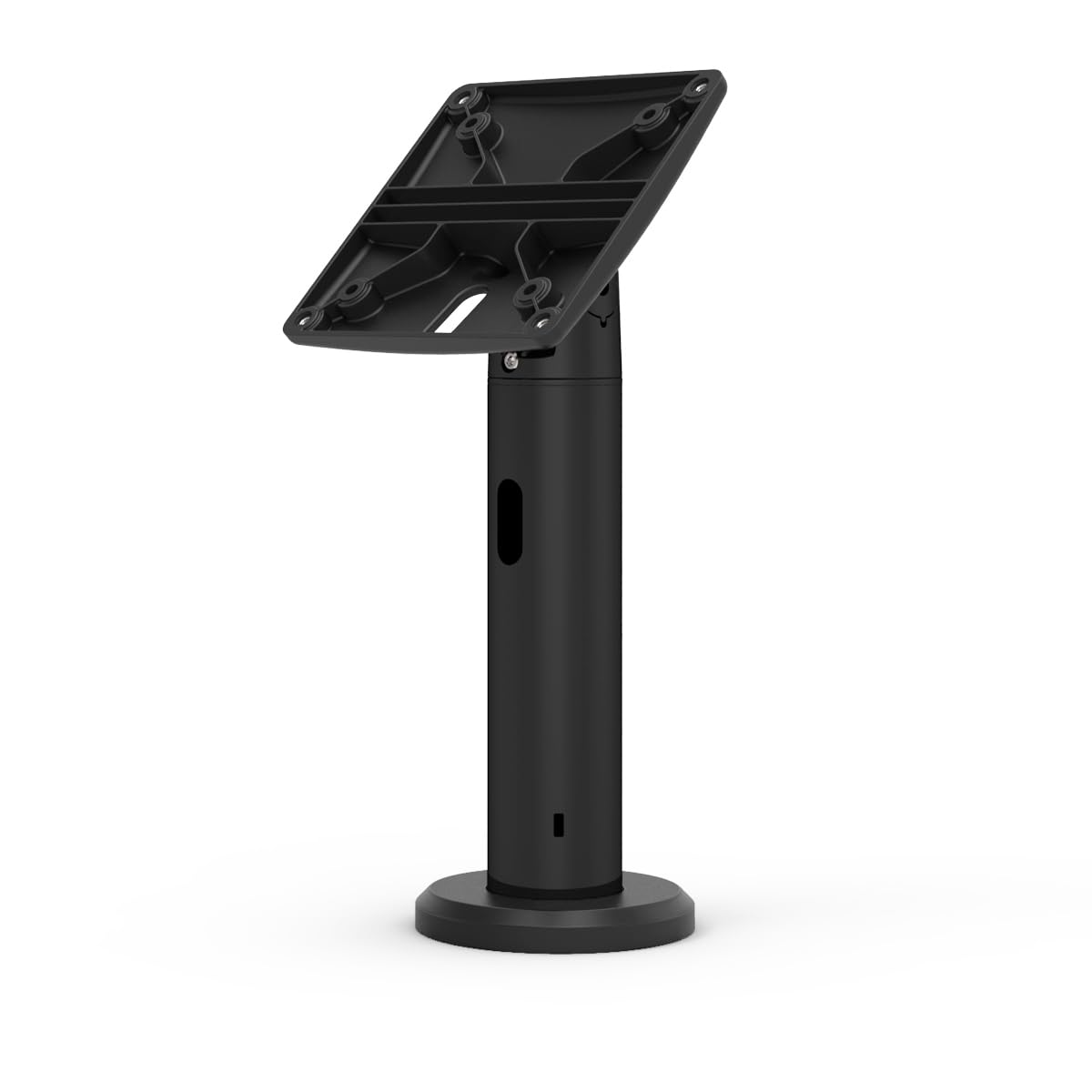 Compulocks Rise Counter Top 75mm and 100mm VESA Pole Stand with Screen Tilt and Swivel - 8" / 20cm - Black (TCDP01)