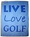 Giggle Golf Live Love Golf Towel