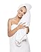 Luxury White Bath Sheet, Egyptian Cotton, Ultra Soft & Absorbent By Winter Park Towel Co. (Oversized Large 40 by 72 Inches)