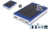 Like have 30000mah Dual USB Portable Solar Panel Power Bank