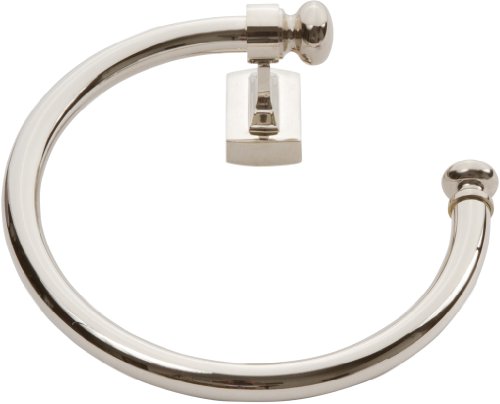 Atlas HomewaresLGTR-PN Legacy 8-Inch Towel Ring, Polished Nickel