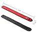 Techion 2 Pack LED Slap Armband/LED Snap on Bracelet with High Visibility for Cycling/Biking/Walking/Jogging/Running Gear