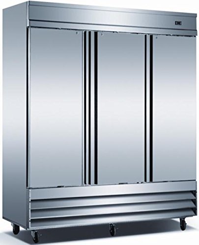 Click Here to See More Images Reach-In Stainless Solid Door Refrigerator/Cooler