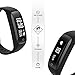 Ansbo Smart Wristband Smart Bracelet Bluetooth Band With Fitness Tracker With Heart Rate Pedometer Calorie Step Distance Sleep Monitor Call Message Remind For Android and IOS Smartphone