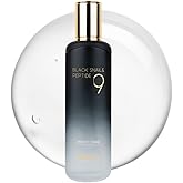 Farmstay Black Snail & Peptide 9 Perfect Toner, Snail Mucin Toner for Elastic & Glow Skin, Moisturizing & Anti-Aging, Smooths & Refine Skin Texutre, Korean Skin Care, for Women & Men, 4.05 Fl. Oz