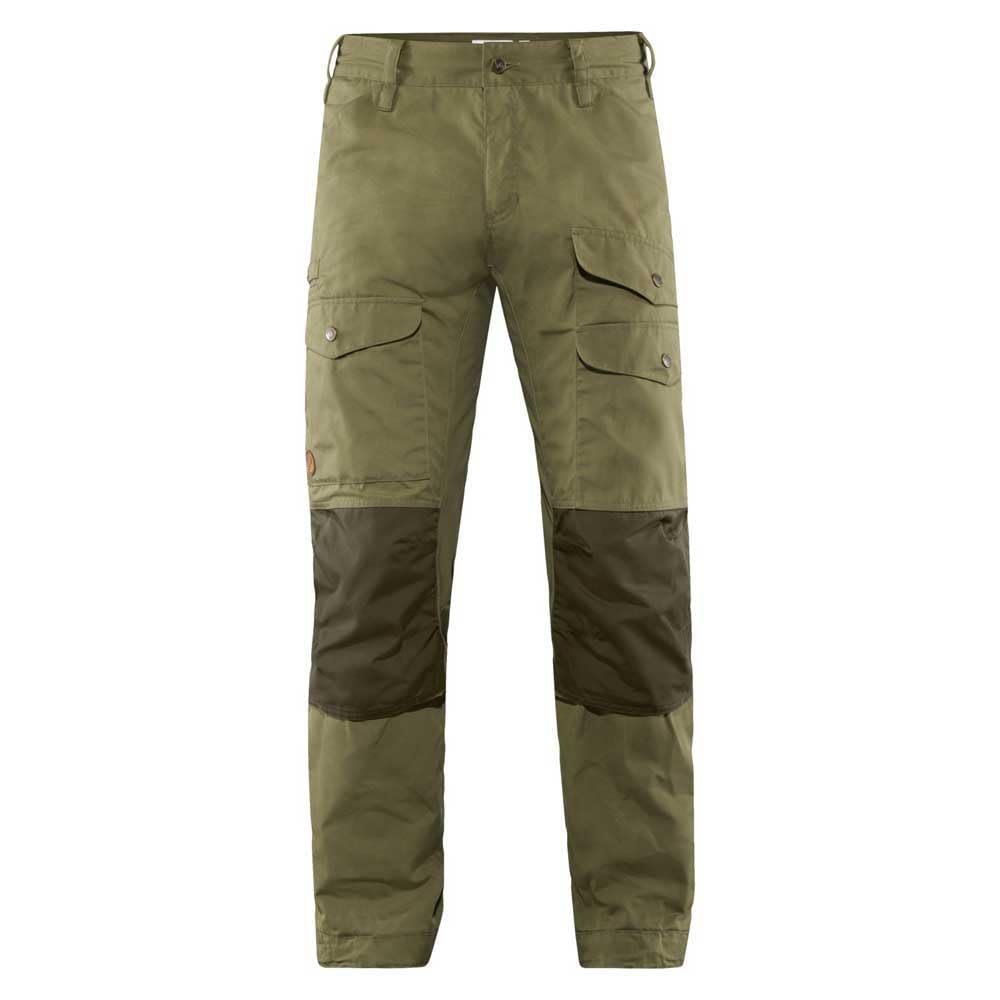 Fjällräven Vidda Pro Ventilated Men's Hiking Trousers (US, Wasit Inseam, 34, 30, Regular, Short, Laurel Green-Deep Forest) Image