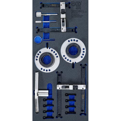 BGS 9072 | Werkstattwageneinlage 1/3: Motor-Einstellwerkzeug-Satz | für Ford 1.0, 3-Zylinder Ecoboost