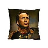 Home Decorative Nicolas Cage Pillowcase 18x18 Inch