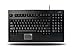Adesso Compact 1U Design 2-Button Touchpad Keyboard for Windows (ACK-730UB),Black