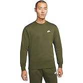 Nike Men's Classic Small Logo Crew Pullover Sweatshirt