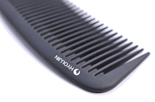 HYOUJIN616 Black Carbon Detangling Hair Brush, Paddle Hair Comb, Care Handgrip Comb-Best Styling Comb for Long, Wet or Curly Hair-Improve Blood Circulation, Reduce Hair Loss and Dandruff - Thumbnail 4