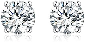 Fashion Earrings Crystal Lover Girls Gifts Jewelry Accessories Shiny Earrings Zirconia Studs Hypoallergenic for Girls for Women