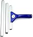 Jet Clean Home, Bathroom, & Shower Squeegee Window Cleaner – Easy Squeegee 3-Size Pro-All Purpose for Washing Glass, Mirror, Shower, Window, Auto
