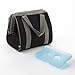 Fit & Fresh Men's Big Phil Insulated Lunch Bag with Ice Pack, Black