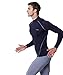 EXIO Mens Mock Compression Baselayer Top Cool Dry Long-Sleeve Shirt EX-T02