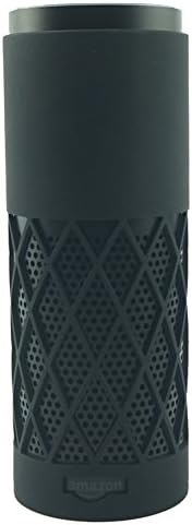 Eoozon Silicone Case for Echo Partable Speaker Sleeve Skin Enclosure Wrap (Black)