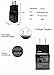Fast Charge Adaptive Fast Charger Kit for Samsung Galaxy S8/S8 Plus/Note8, HZATECH USB Type C Fast Charging Kit True Digital Adaptive Fast Charging (Wall Charger+ Type C Cable) - Black