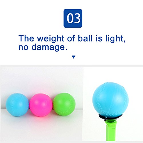 Baseball Trainer Practice Toy, Pop-Up Baseball Training T-Ball Set for Playing, Games And Fun