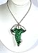 Lord of the Rings Aragorn Elven Green Leaf Sporting Brooch Pin Hobbit Pendant Necklace Sporting