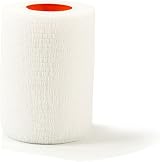Firstaid4sport Cohesive Bandage Latex Free 2.5cm x 4.5m White 1 Roll