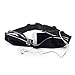 Running Belt,Beyle Fitness Fanny Pack Sport Waist Pack for Hands Free Workout.Adjustable,Water Resistant and Reflective. Easily Fits Keys, Wallet, iPhone 6,6 Plus,7,7 Plus and Samsung S8,Note8 (Black)