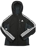 Adidas Big Girl's Full Zip Polar Fleece with Hoodie