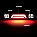 For B-Series/F-Series/Ranger 3D LED Light Bar Third Tail Brake Lamps (Black Housing/Smoked Lens) 11th 12th