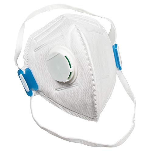 Disposable Dust Mask with Exhalation Valve (30 pack), Personal Protective Equipment - N95 Particulate Respirators for Construction, Home, DIY Projects