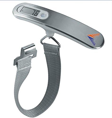 JADECA portable digital handheld luggage scale LCD display 110 lb weight capacity