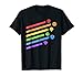 Minimalist Polyhedral Dice Set Colors D20 Collector T-Shirt T-Shirt
