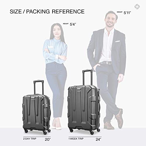 Samsonite Centric Hardside Expandable Luggage with Spinner Wheels