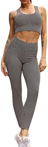 Women's High Waist Yoga Pants Pockets Tummy Workout Running Sports Leggings