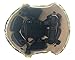 FMA 4 Points Tactical Helmet Accessories Retention System Chin Strap with Bolts and Screws for MICH ACH Fast IBH Helmet, Black
