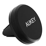 AUKEY Car Phone Mount, Air Vent Magnetic Phone Holder for iPhone 7 / 6, Samsung, LG, Nexus and More (Black)