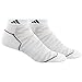 adidas Men's Superlite Prime Mesh Low Cut Sock (2-Pair), White/Clear Grey/Onix/Black/Light Onix, Large, (Shoe Size 6-12)