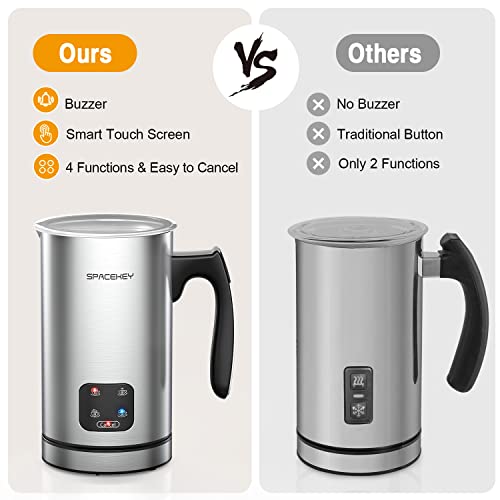 Milk Steamer Electric Milk Frother In Automatic Milk Frother