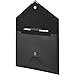 ESR iPad Pro Case Sleeve, iPad Pro Case with Pencil Holder, Felt Protective Sleeve Carrying Bag Case with Back Pocket for Apple iPad Pro 12.9 Inches (2015 & 2017 Released)_Black
