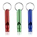 Zitrades Lifeguard Whistle Loudest Security Dog cat Whistle Keychain 3pcs Hiking Camping Survival Aluminum Whistle