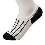 Stripe Active No-show Summer Casual Socks Cushioned Hidden Liner Low Cut Loafers