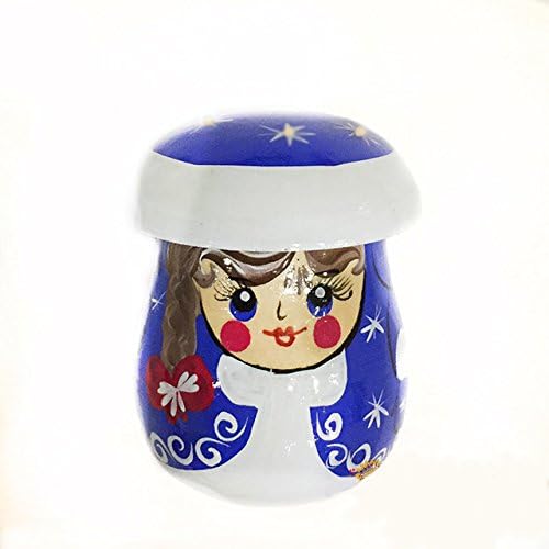 Wooden Matryoshka Russian Khohloma Salt shaker (10058)