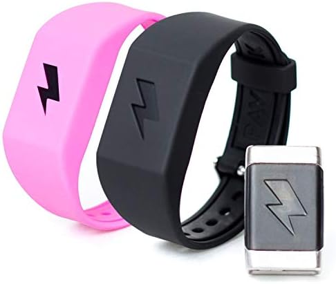 Shock Clock Wake Up Trainer with Additional Silicone Band (Pink) and Exclusive Habit Change eBook - Wearable Smart Alarm Clock - Never Hit Snooze Again