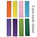 JANYUN 24 Pack Neoprene Freezer Pop Sleeve Ice Pop Sleeve Popsicle Holders BPA-Free for Kids Party Drink - 8 Colors