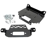 ECOTRIC Winch Mount Plate Bracket for 2015 2016 2017 2018 RZR 900 1000 Turbo General Model - Replace for 101220
