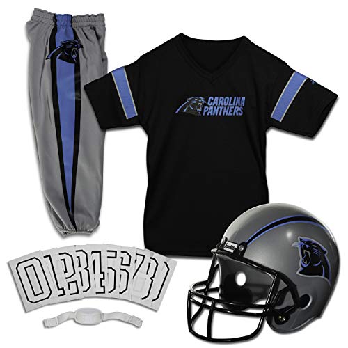 Franklin Sports Carolina Panthers Kids Football Uniform Set NFL