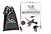 Lavalier Lapel Clip-on Omnidirectional Condenser Microphone for Apple Iphone, Android and Smartphones by LiveProdigy, professional recording, get a compact Bag and a Ebook Bonus for FREE