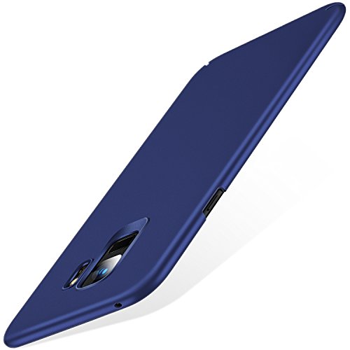 TORRAS Slim Fit Galaxy S9 Case Hard Plastic PC Ultra Thin S9 Mobile Phone Cover Case with Matte Finish Coating Grip Compatible with Samsung Galaxy S9, Blue