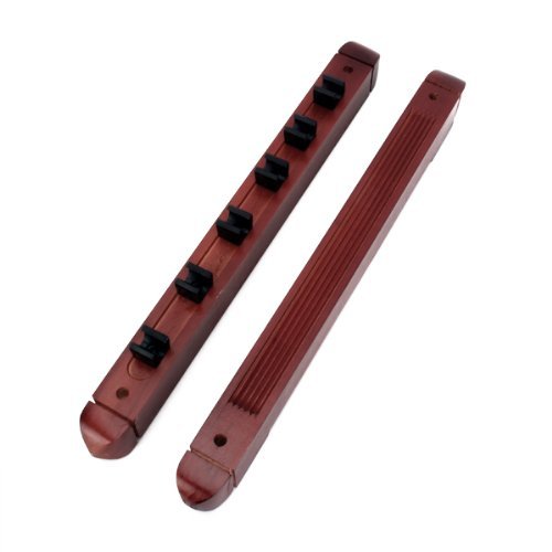 Roman Style 6-Place Wall Rack/Holder Pool/Billiard Cue Stick Wall Cue Rack Holder