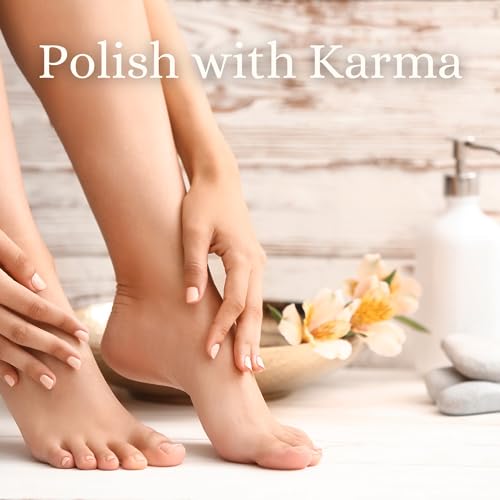 Karma Organic Nail Polish Remover Unscented Non Toxic, Vegan, Cruelty