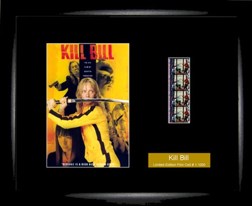 Film Cell Favourites - Kill Bill - Single Film Cell - Plaque - Wall Art - Living Room